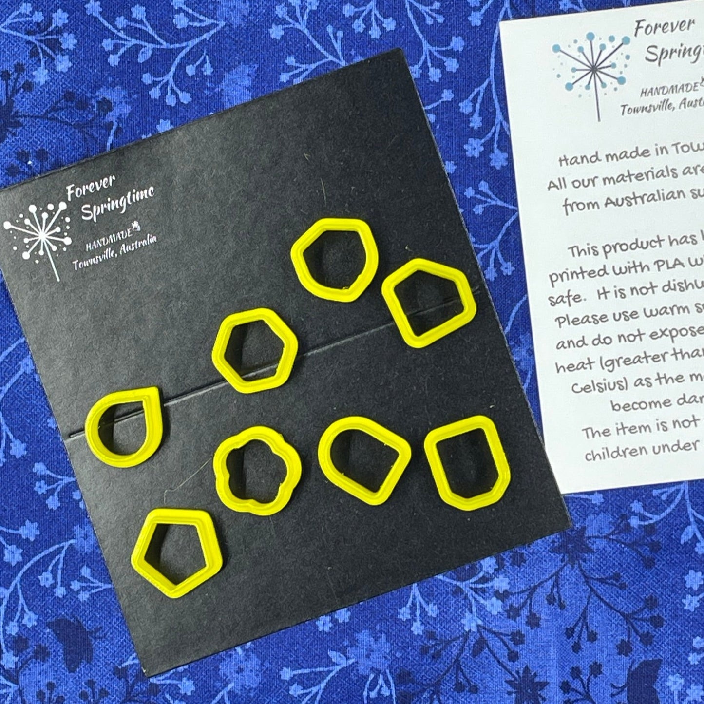 SHAPES C Cutters (8 cutters) : Art, Baking, Craft