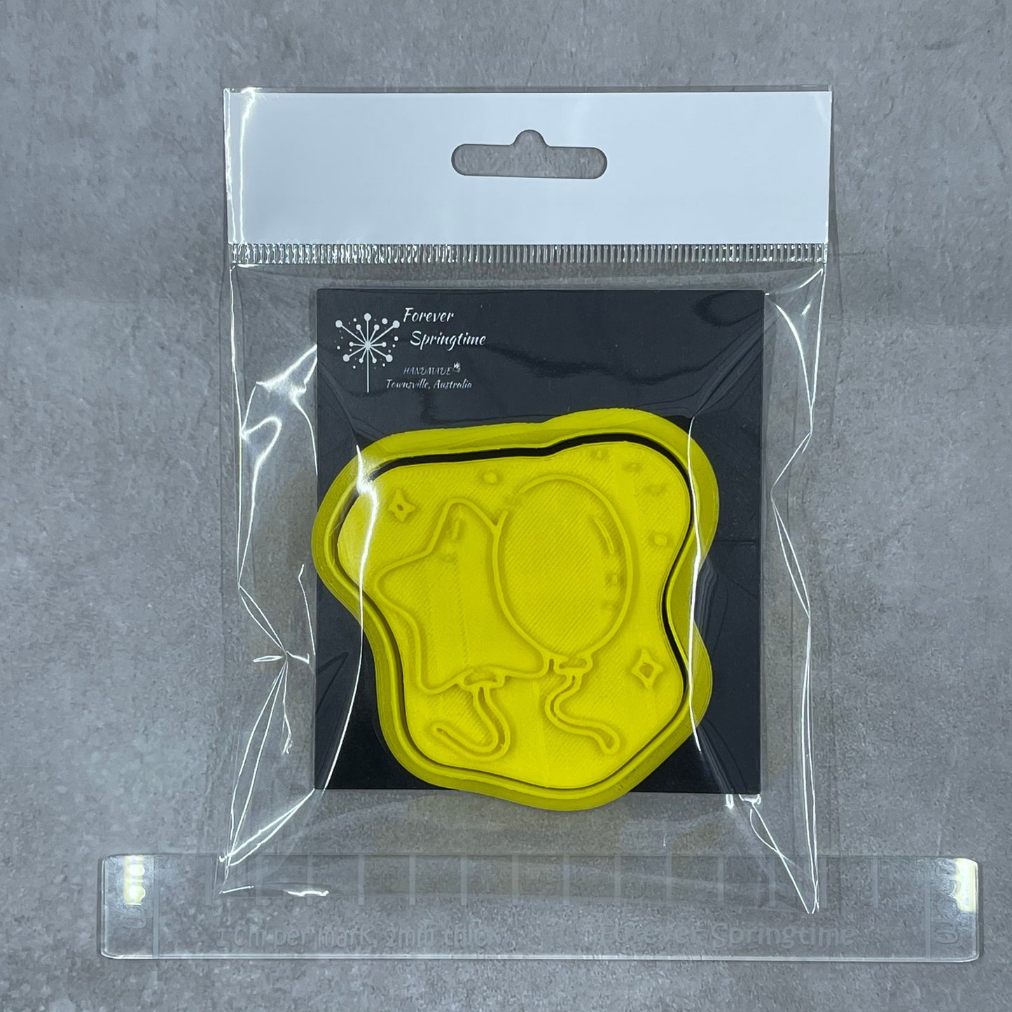 BALLOONS Cutter and Embosser Stamp: Art, Baking, Craft