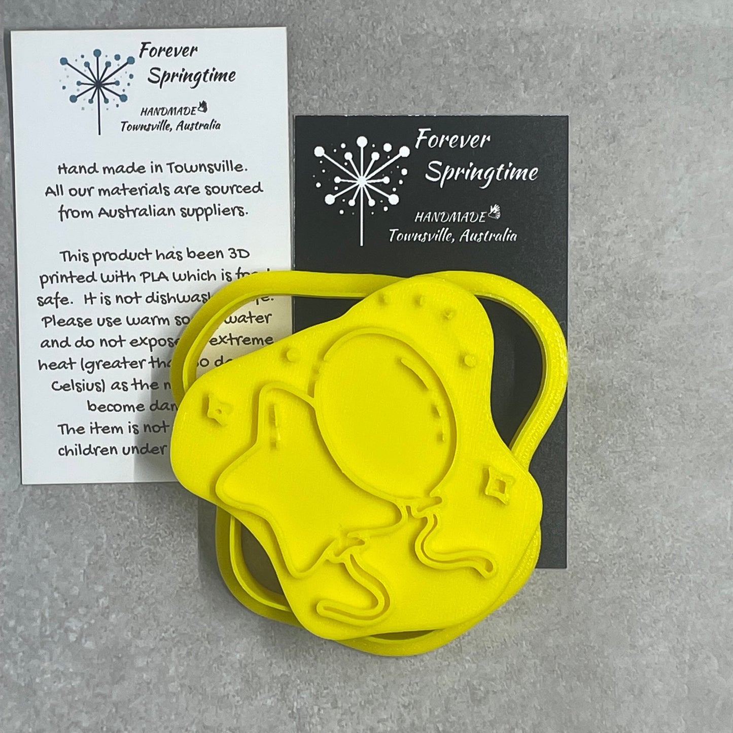 BALLOONS Cutter and Embosser Stamp: Art, Baking, Craft