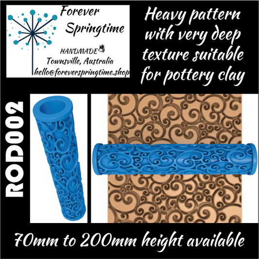 Textured roller ROD002: Art, Baking, Craft