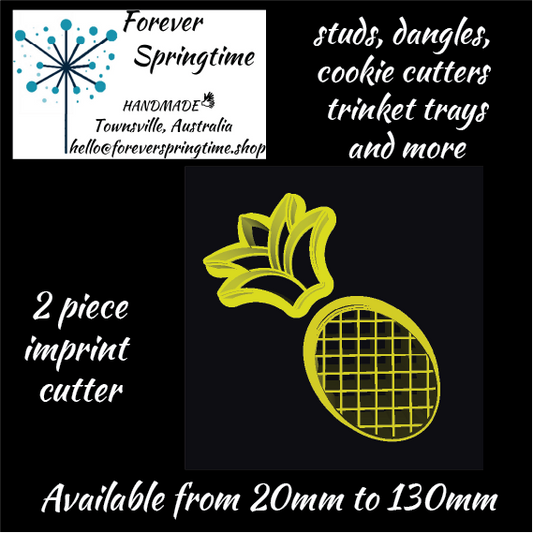 PINEAPPLE Imprint Cutter: Art, Baking, Craft