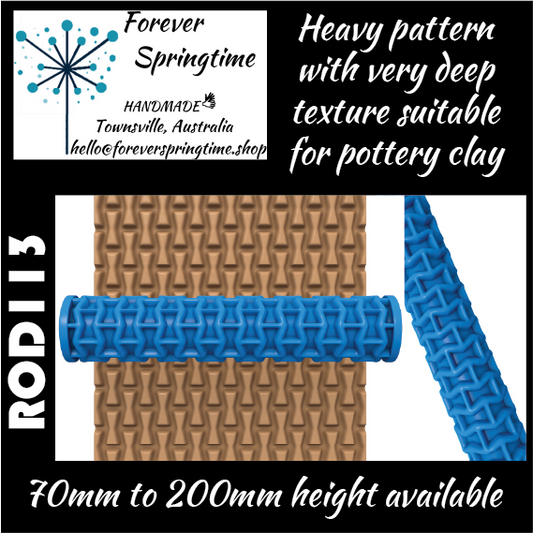 Textured roller ROD113: Art, Baking, Craft