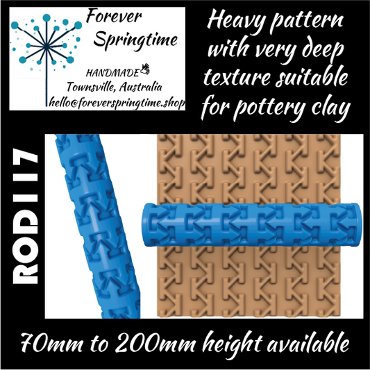 Textured roller ROD117: Art, Baking, Craft