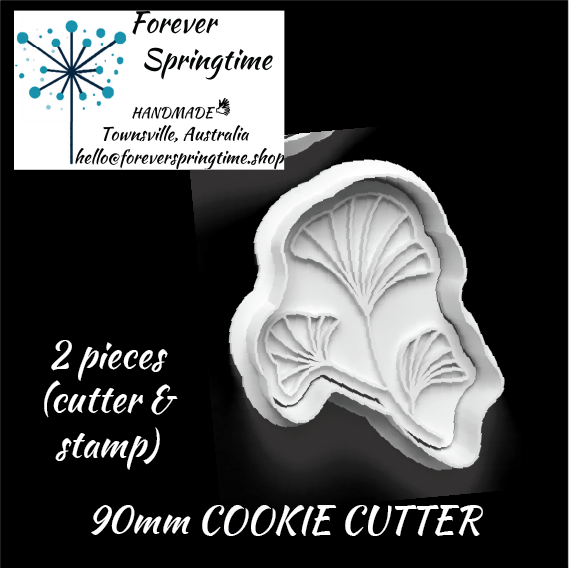 Flower (b) Cookie Cutter and Embossing Stamp: Art, Baking, Craft