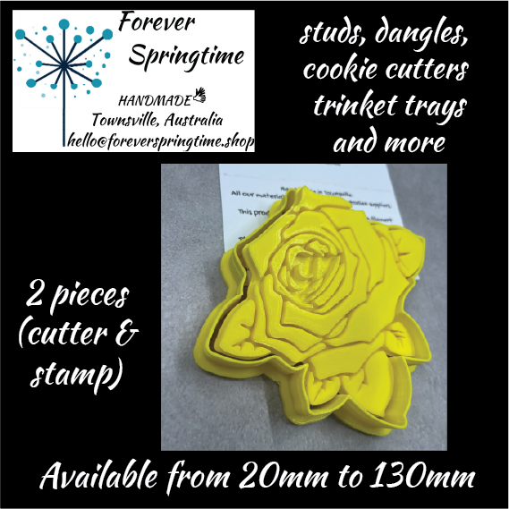 Pointer ROSE Cutter and Debosser Stamp: Art, Baking, Craft