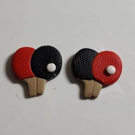 Ping pong paddle Cutters (set of 3): Art, Baking, Craft