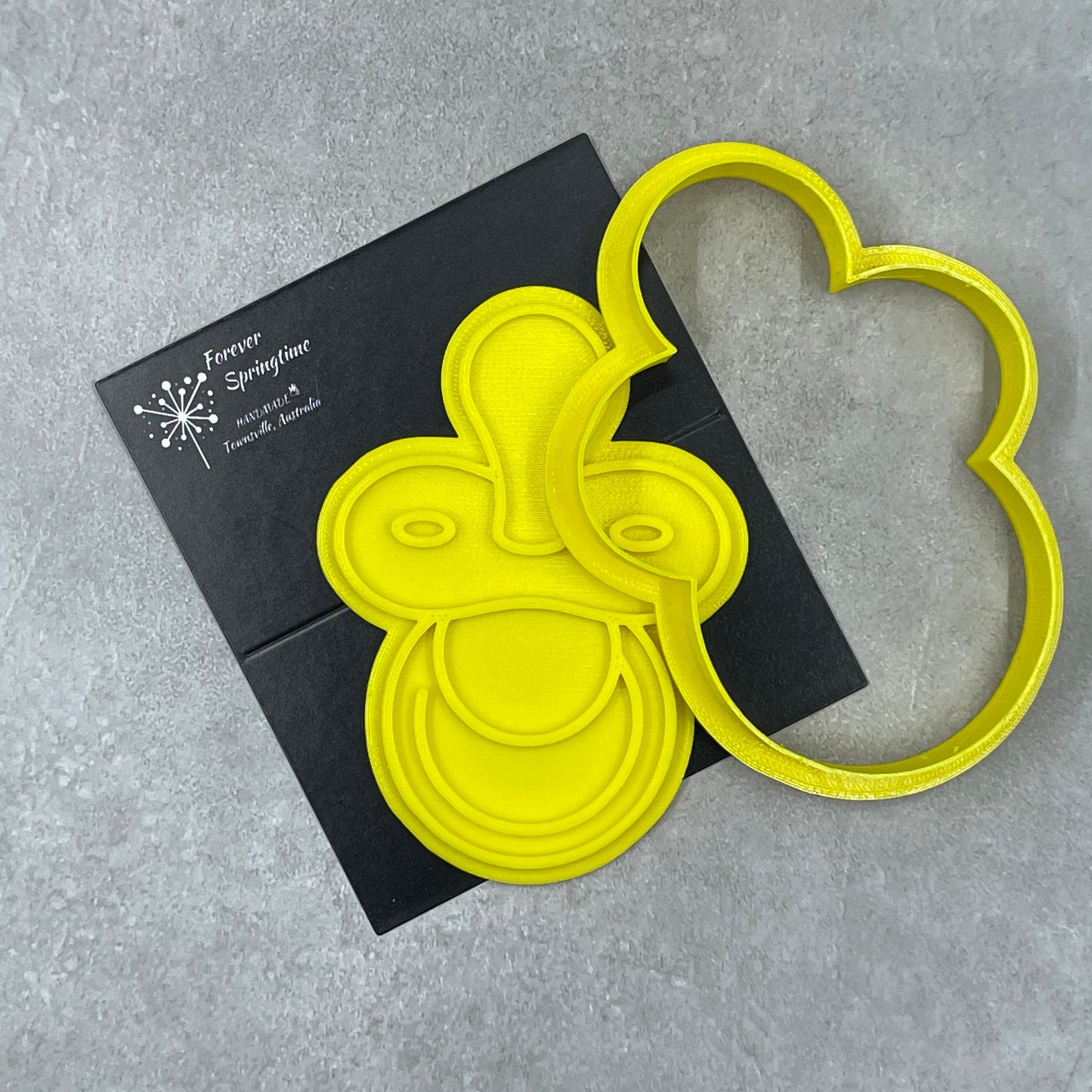 BABY DUMMY Cookie Cutter and Embosser Stamp for Fondant / Polymer Clay / Clay / Plasticine