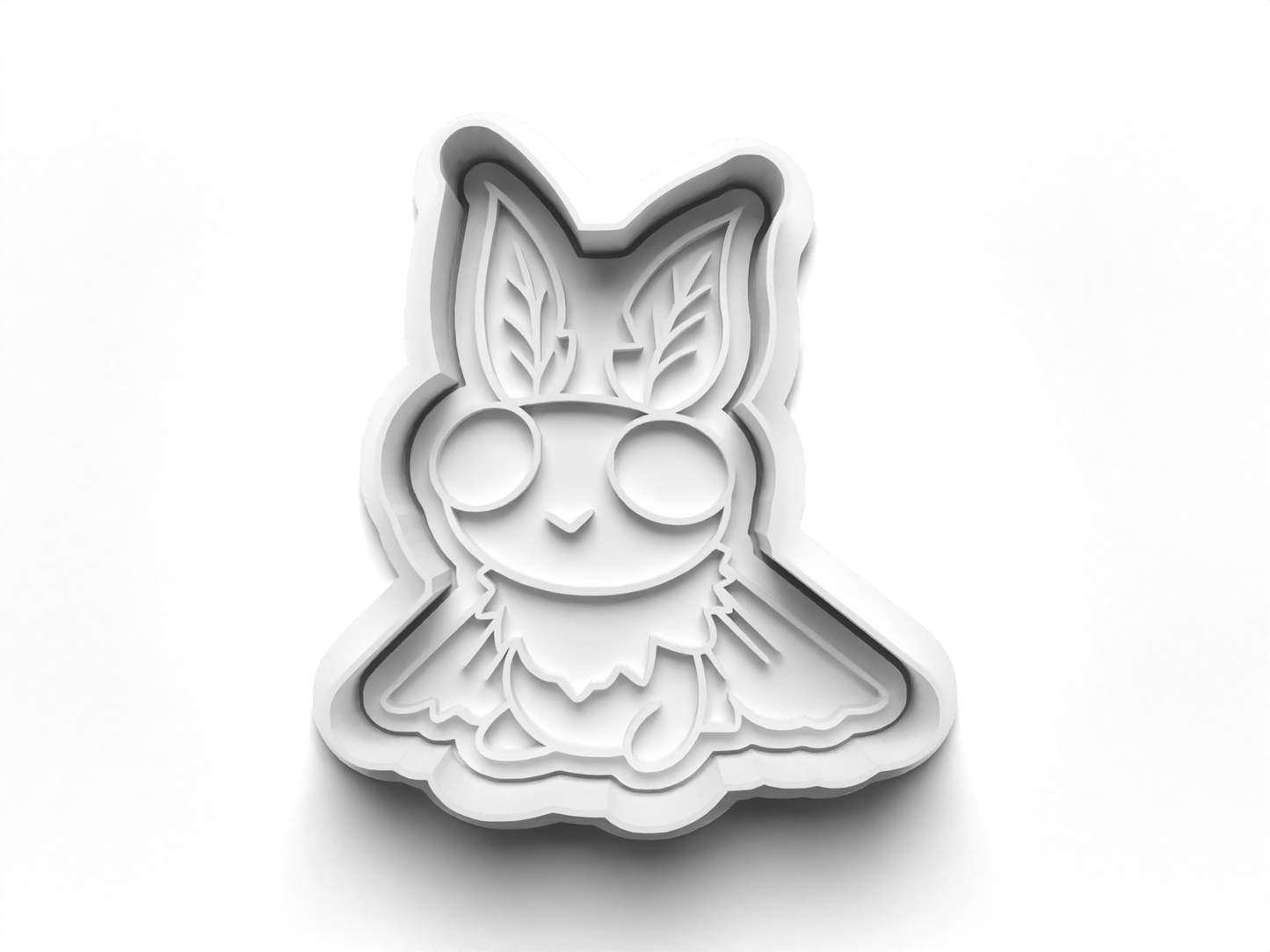 Cryptid Mothman sitting Creature Cutter and Embossing Stamp: Art, Baking, Craft