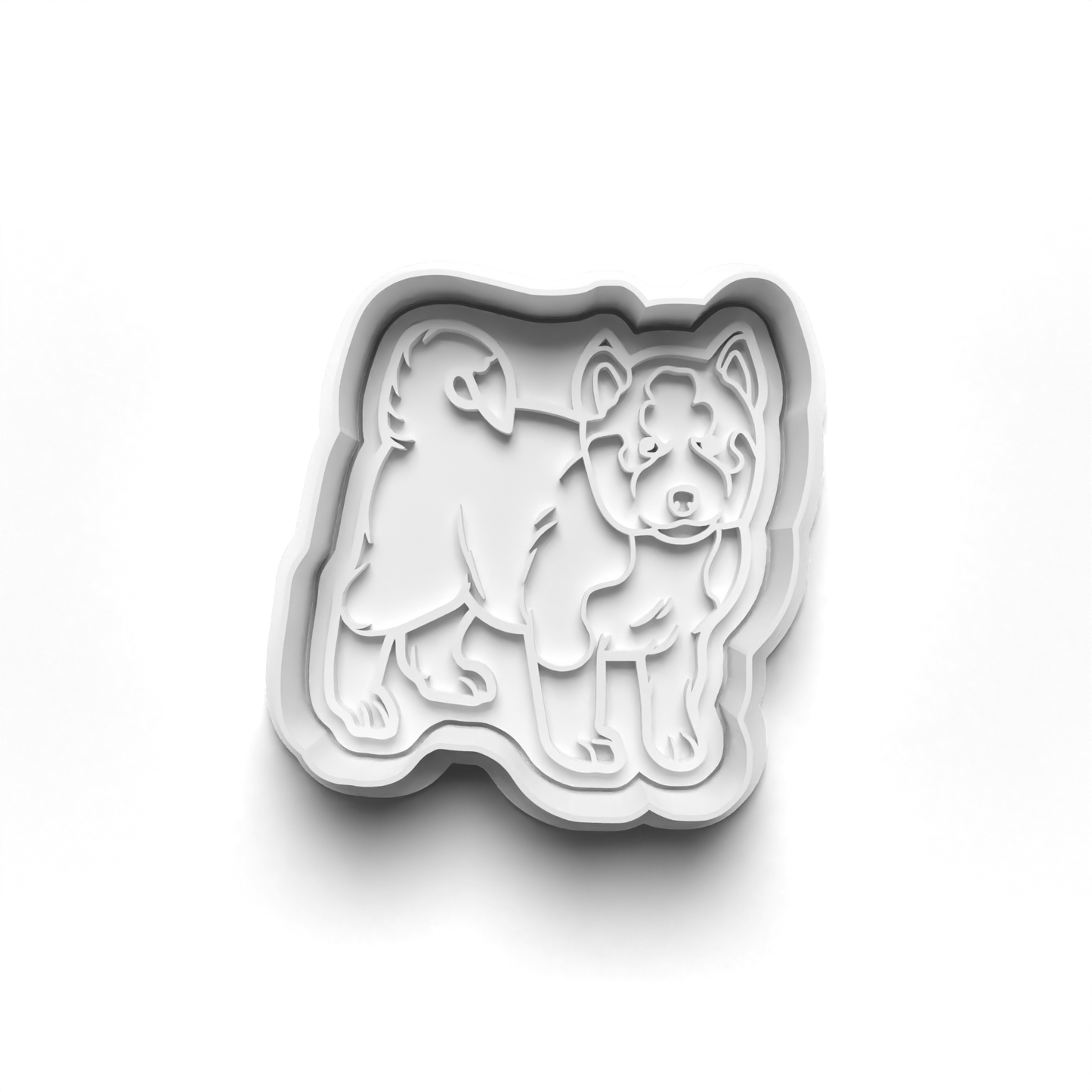 PUPPY DOGS Cookie Cutter for Fondant / Polymer Clay / Clay / Plasticine